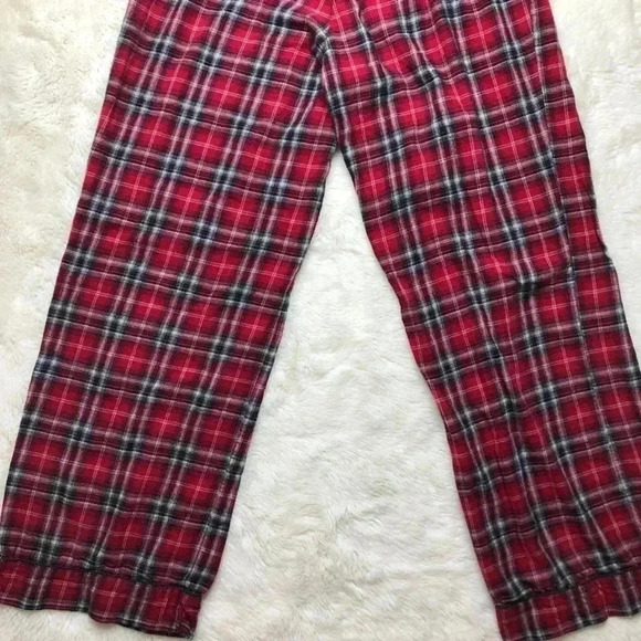 Denver Hayes Pajama Pants Red Plaid Size Medium - Picture 13 of 16